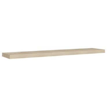 vidaXL Ράφια Τοίχου 2 τεμ. Χρώμα Δρυός 120x23,5x3,8cm MDF