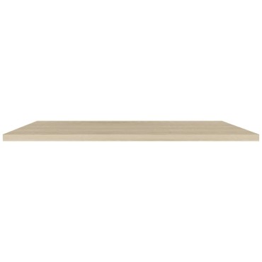 vidaXL Ράφια Τοίχου 2 τεμ. Χρώμα Δρυός 120x23,5x3,8cm MDF