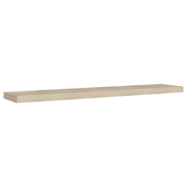 vidaXL Ράφια Τοίχου 4 τεμ. Χρώμα Δρυός 120x23,5x3,8cm MDF