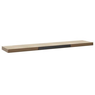 vidaXL Ράφια Τοίχου 4 τεμ. Χρώμα Δρυός 120x23,5x3,8cm MDF