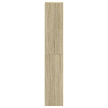 vidaXL Παπουτσοθήκη με 4 Ανακλ. Συρτάρια Sonoma Δρυς 60x34x187,5cm