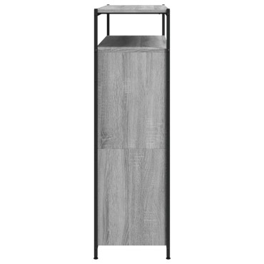 vidaXL Παπουτσοθήκη με 4 Ανακλ. Συρτάρια Γκρι Sonoma 100x34x112cm