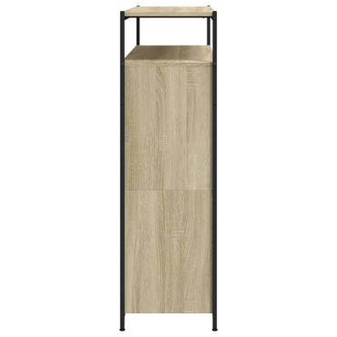 vidaXL Παπουτσοθήκη με 4 Ανακλ. Συρτάρια Sonoma Δρυς 100x34x112cm