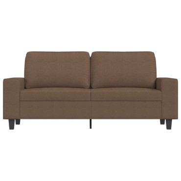 vidaXL Καναπές Διθέσιος Καφέ Υφασμάτινος 174x77x80cm 1 τεμ.