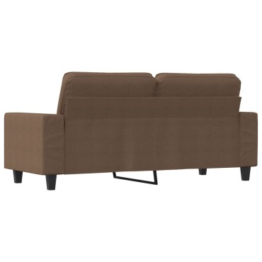 vidaXL Καναπές Διθέσιος Καφέ Υφασμάτινος 174x77x80cm 1 τεμ.
