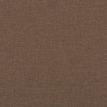 vidaXL Σετ Σαλονιού 2 τεμ. Καφέ Υφασμάτινο 154x77x80cm  Διθέσιος Τριθέσιος