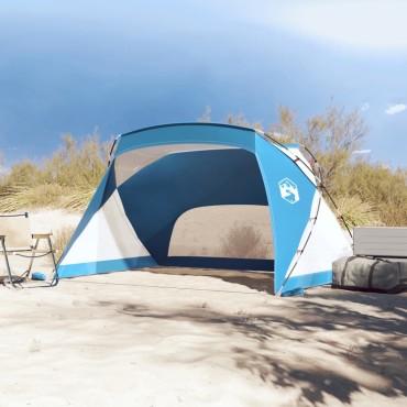 vidaXL Σκηνή Παραλίας Γαλάζια 274x178x170/148 εκ. από Πολυεστέρα 185T