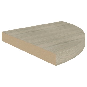 vidaXL Ράφια Τοίχου 2 τεμ. Χρώμα Δρυός 35x35x3,8cm από MDF