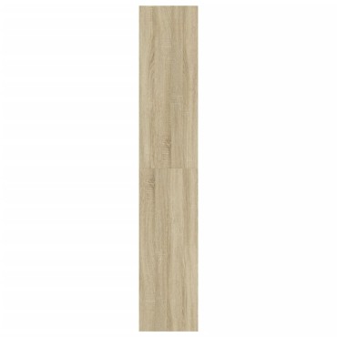 vidaXL Παπουτσοθήκη με 4 Ανακλ. Συρτάρια Sonoma Δρυς 80x34x187,5cm