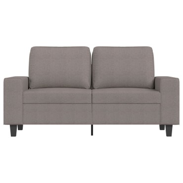 vidaXL Καναπές Διθέσιος Taupe Υφασμάτινος 154x77x80cm 1 τεμ.