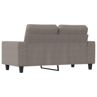 vidaXL Καναπές Διθέσιος Taupe Υφασμάτινος 154x77x80cm 1 τεμ.