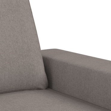 vidaXL Καναπές Διθέσιος Taupe Υφασμάτινος 154x77x80cm 1 τεμ.