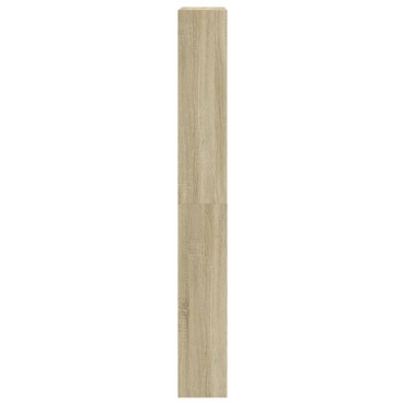 vidaXL Παπουτσοθήκη με 4 Ανακλ. Συρτάρια Sonoma Δρυς 80x21x163,5cm