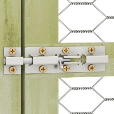 vidaXL Κοτέτσι 200x100x150 εκ. από Μασίφ Εμποτισμένο Ξύλο Πεύκου