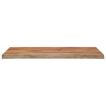 vidaXL Επιφάνεια Τραπεζιού Ορθογώνια 110x40x2,5cm Μασίφ Ξύλο Ακακίας 1 τεμ.