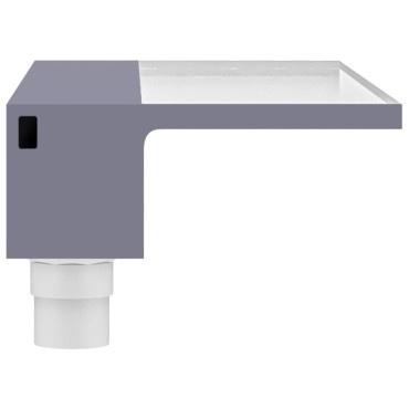 vidaXL Σιντριβάνι Καταρράκτης Πισίνας με RGB LED 60 εκ. Ακρυλικό