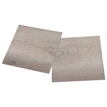 vidaXL Δάπεδο Αυτοκόλλητο Taupe 55 τεμ. 5,11 μ² από PVC