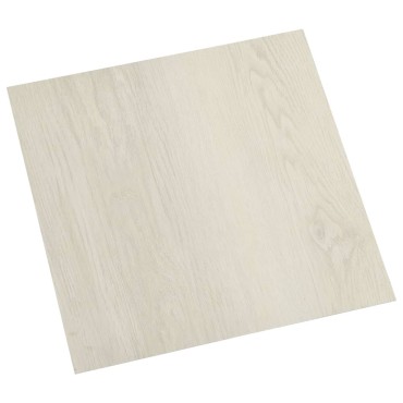 vidaXL Δάπεδο Αυτοκόλλητο Μπεζ 55 τεμ. 5,11 μ² από PVC