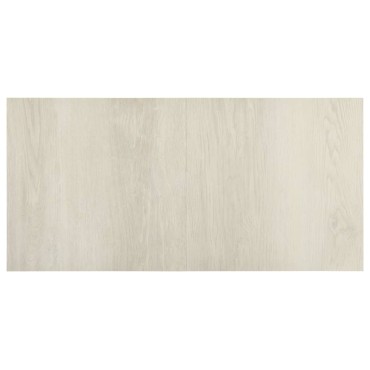 vidaXL Δάπεδο Αυτοκόλλητο Μπεζ 55 τεμ. 5,11 μ² από PVC