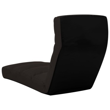 vidaXL Καρέκλα Δαπέδου Πτυσσόμενη Καφέ από Συνθετικό Δέρμα 175x56x20cm 1 τεμ.