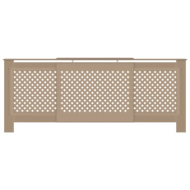 vidaXL Κάλυμμα Καλοριφέρ 205 εκ. από MDF