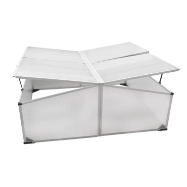 Χαμηλό Θερμοκήπιο 4 Πορτάκια 108x41x110 cm