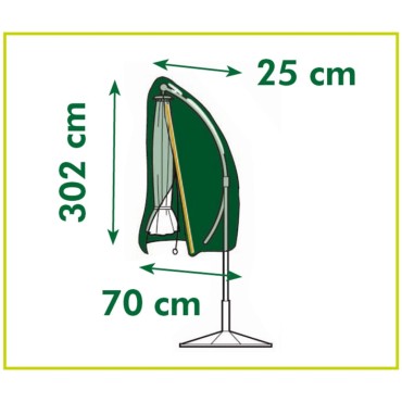 Nature Κάλυμμα Προστατευτικό για Ομπρέλες 302 x 70 x 25 εκ.