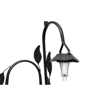 Ηλιακό φωτιστικό με LED και καλάθια για φυτά