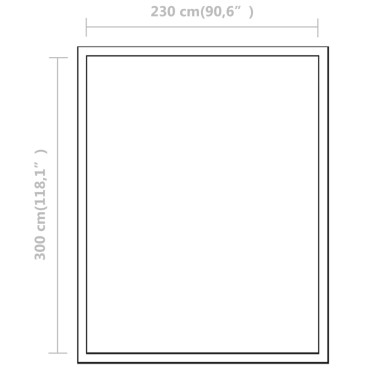 vidaXL Θερμοκήπιο με Πλαίσιο Βάσης 7,55 μ² από Ενισχυμένο Αλουμίνιο