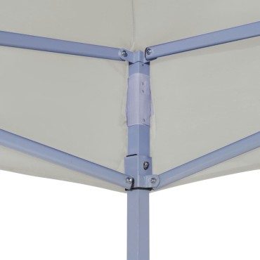vidaXL Τέντα Πτυσσόμενη Κρεμ 3 x 3 μ.