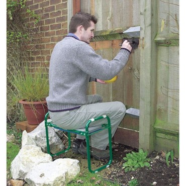 Draper Tools Κάθισμα Κήπου/Προστατευτικό Γόνατων Πράσινο Σίδηρος 64970