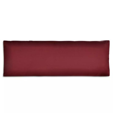 vidaXL Μαξιλάρι Πλάτης Επενδεδυμένο Μπορντό 120x40x10cm