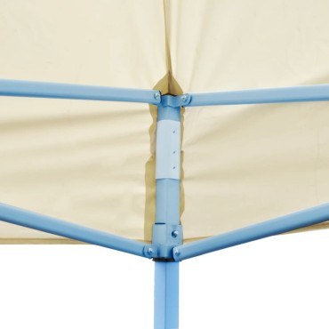vidaXL Τέντα Εκδηλώσεων Pop-up Πτυσσόμενη Κρεμ 3 x 6 μ.