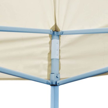 vidaXL Τέντα Εκδηλώσεων Pop-up Πτυσσόμενη Κρεμ 3 x 6 μ.