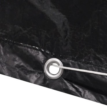 vidaXL Κάλυμμα Επίπλων Κήπου με 8 Κρίκους 300x140x90cm 1 τεμ.