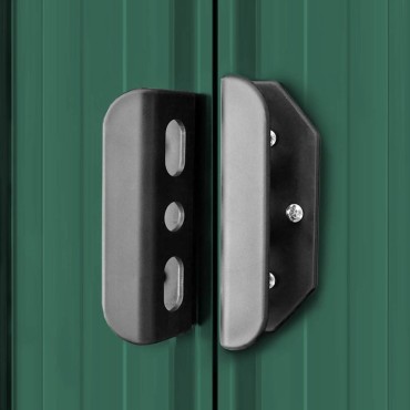 vidaXL Αποθήκη Κήπου Πράσινη Μεταλλική