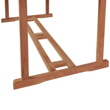 vidaXL Τραπέζι Κήπου 180x90x75cm από Μασίφ Ξύλο Teak 1 τεμ.