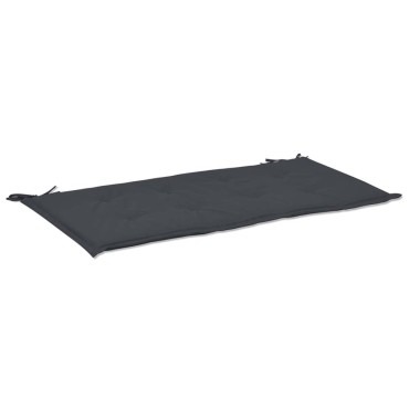 vidaXL Μαξιλάρι Πάγκου Κήπου Ανθρακί 100x50x4cm Ύφασμα Oxford