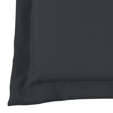 vidaXL Μαξιλάρι Πάγκου Κήπου Ανθρακί 100x50x4cm Ύφασμα Oxford