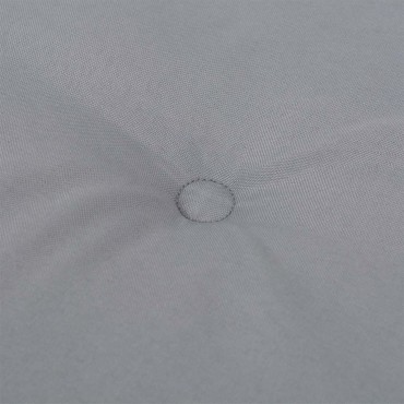 vidaXL Μαξιλάρι Πάγκου Κήπου Γκρι 100x50x4cm Ύφασμα Oxford