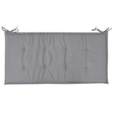 vidaXL Μαξιλάρι Πάγκου Κήπου Γκρι 100x50x4cm Ύφασμα Oxford