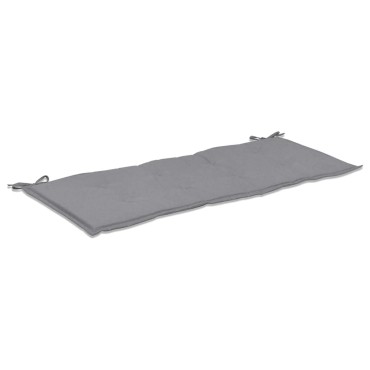 vidaXL Μαξιλάρι Πάγκου Κήπου Γκρι 120x50x4cm Ύφασμα Oxford