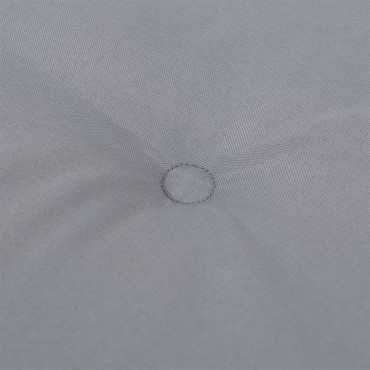 vidaXL Μαξιλάρι Πάγκου Κήπου Γκρι 120x50x4cm Ύφασμα Oxford