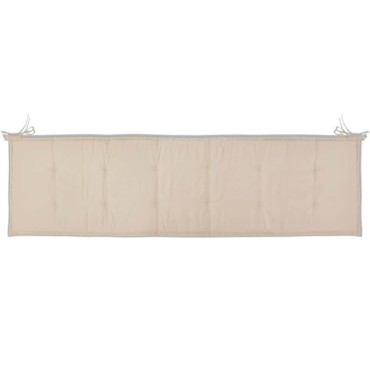 vidaXL Μαξιλάρι Πάγκου Κήπου Κρεμ 180x50x3 εκ. Ύφασμα Oxford