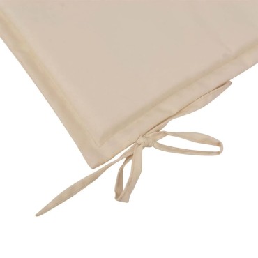 vidaXL Μαξιλάρι Πάγκου Κήπου Κρεμ 180x50x3 εκ. Ύφασμα Oxford