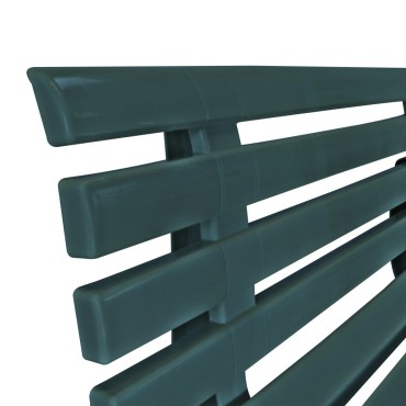 vidaXL Παγκάκι Κήπου Πράσινο Πλαστικό 145,5x49x74cm 1 τεμ.
