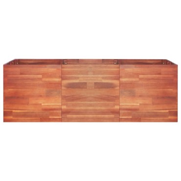 vidaXL Ζαρντινιέρα Υπερυψωμένη 150 x 100 x 50 εκ. από Ξύλο Ακακίας