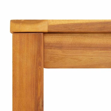 vidaXL Τραπέζι Κήπου 200x100x74cm από Μασίφ Ξύλο Ακακίας 1 τεμ.