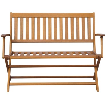 vidaXL Παγκάκι Κήπου από Μασίφ Ξύλο Ακακίας 120x60x89cm 1 τεμ.