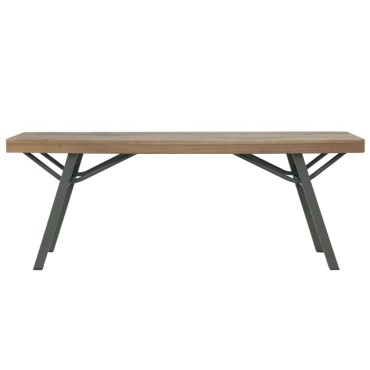 vidaXL Παγκάκι Κήπου από Μασίφ Ξύλο Ακακίας 120x31x45cm 1 τεμ.